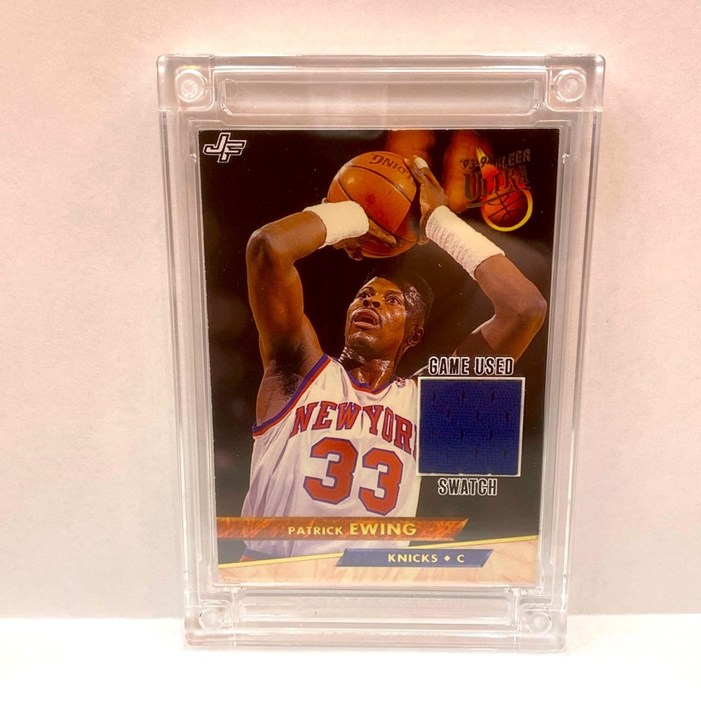 2024 Jersey Fusion Patrick Ewing Knicks Fleer Ultra Card (MISC14)